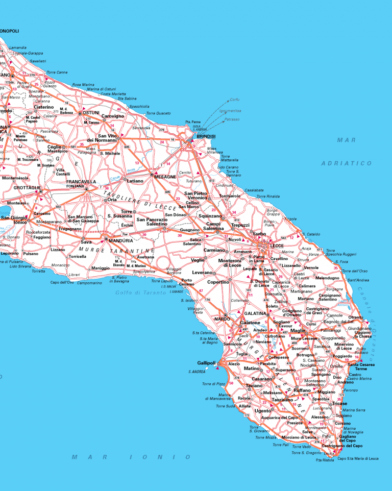 Carte D Taill E De L Italie Du Nord Passions Photos