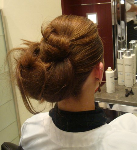 Chignon a faire toute seule